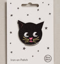 Cat Face iron on Patch