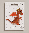 Dragon iron on patch