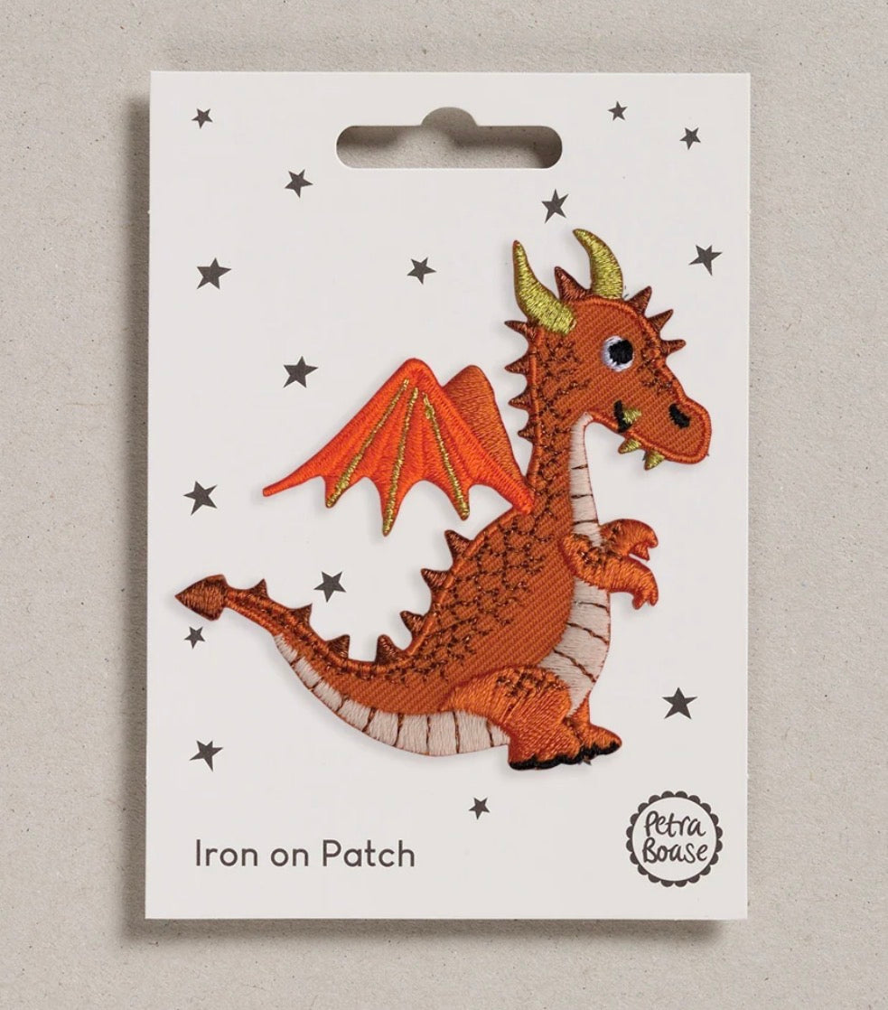 Dragon iron on patch