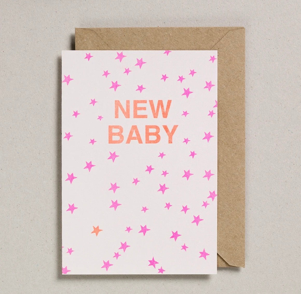 Riso cards - new baby stars