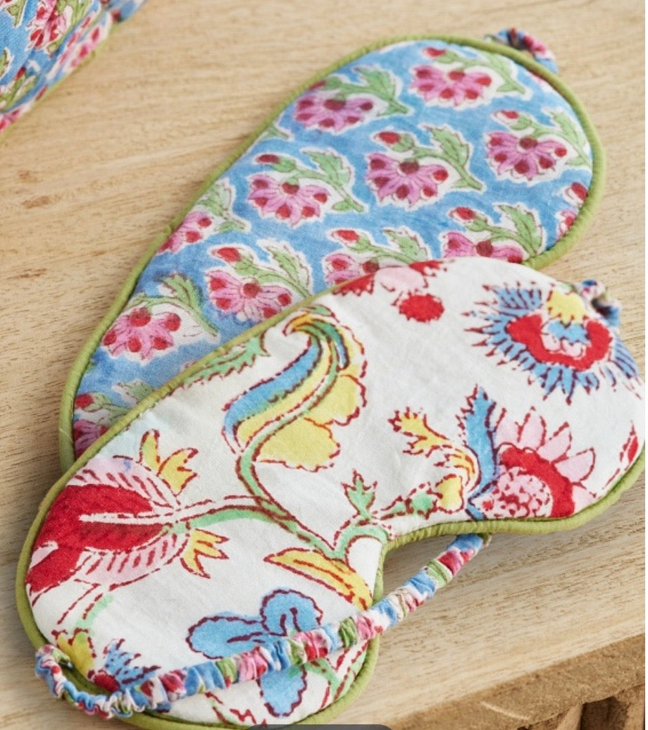 Tar uni Reversible Block Print Eye Mask 20x10 cm