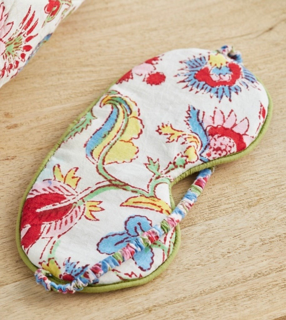 Tar uni Reversible Block Print Eye Mask 20x10 cm