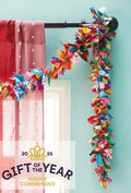 Recycled Sari Garland