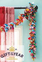 Recycled Sari Garland