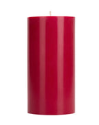 Tall Solid Pillar Candle , Guardsman’s Red