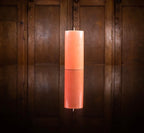 Tall Solid Pillar Candle , Rust