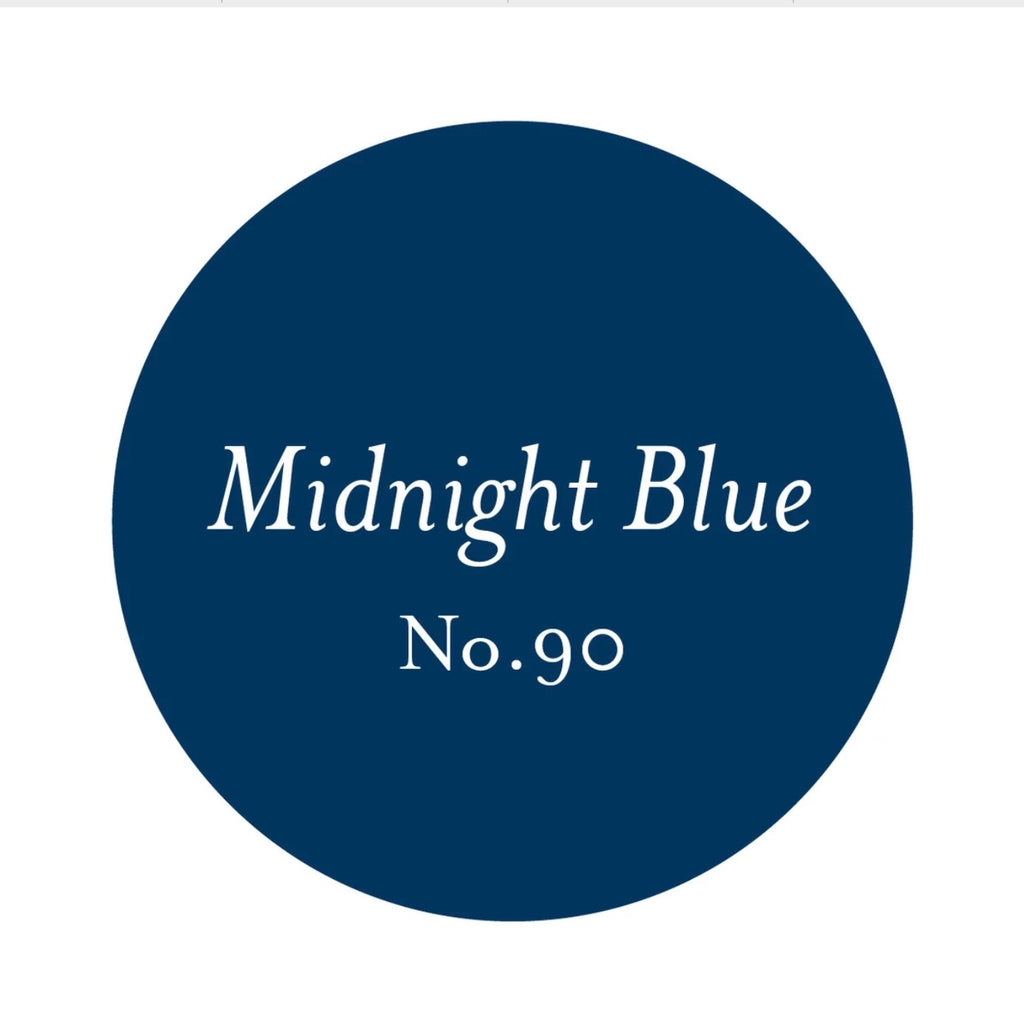 Tall Solid Pillar Candle , Midnight Blue