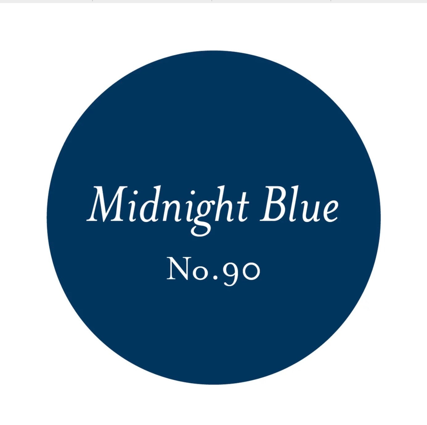 Tall Solid Pillar Candle , Midnight Blue