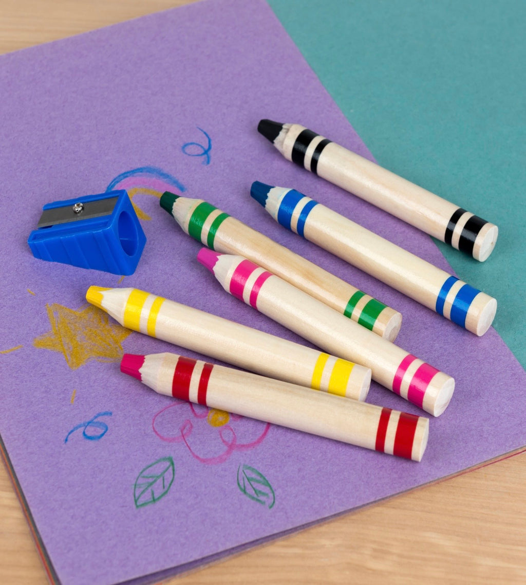 Wooden Jumbo Crayons