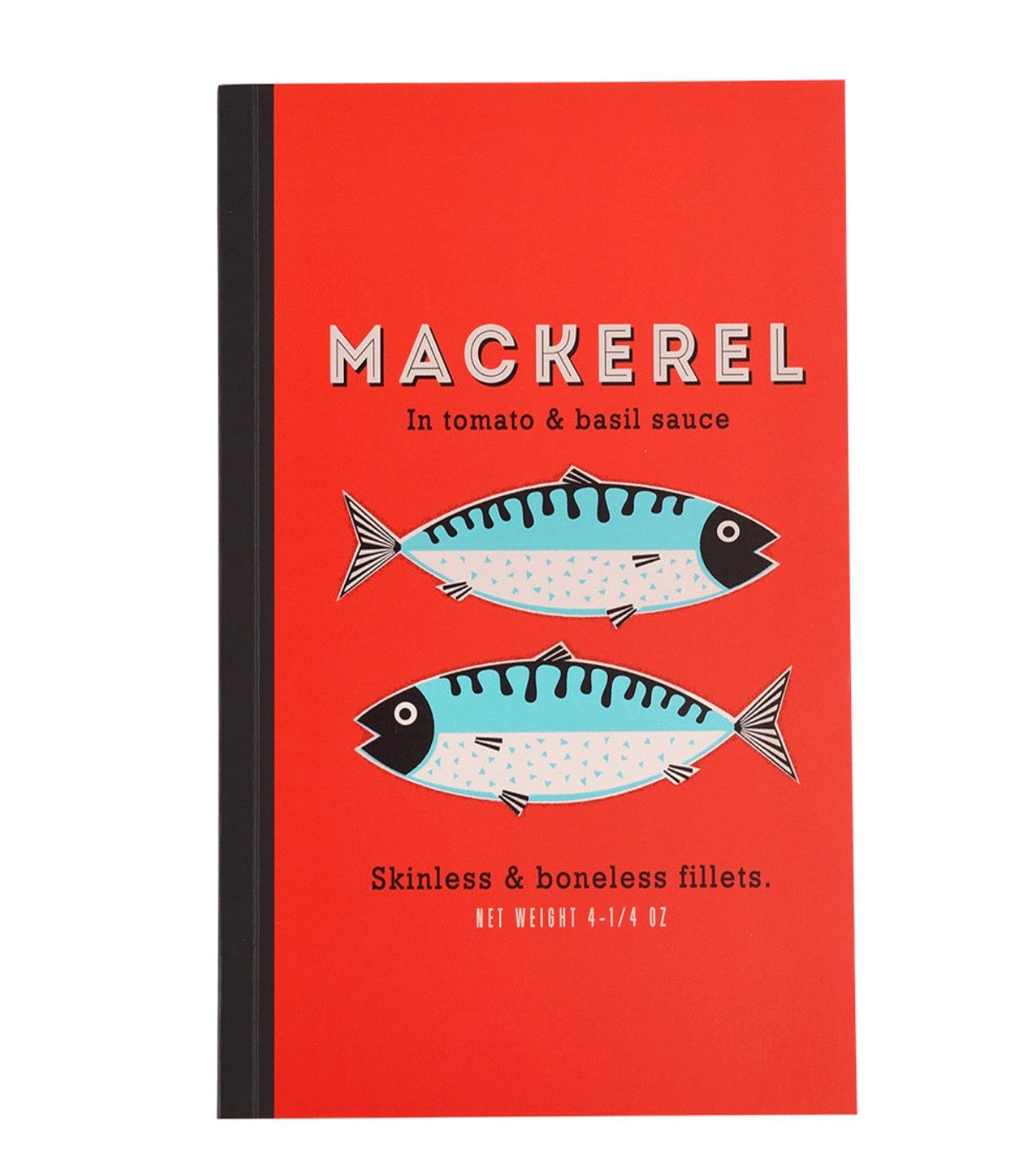 A5 Mackerel Lined Notebook
