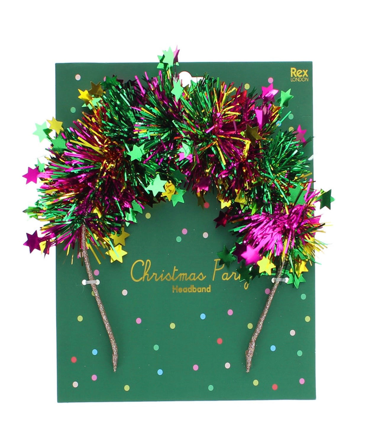 Tinsel and Stars Party Hairband