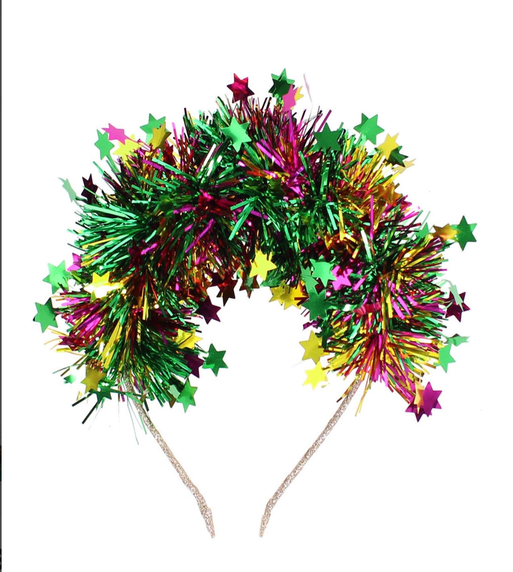 Tinsel and Stars Party Hairband