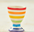 Hand Painted Rainbow Egg Cup