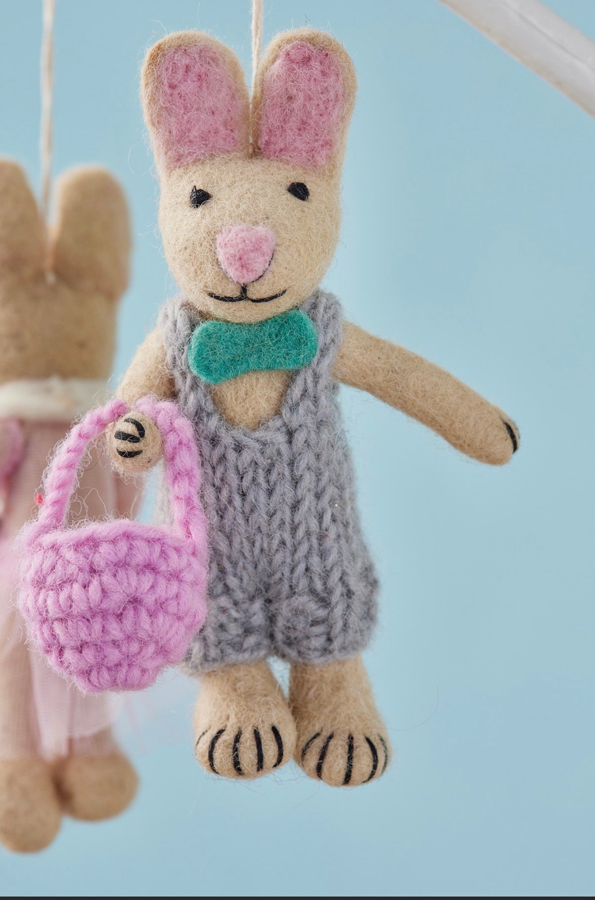 Cute Felt Bunny Decorations