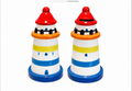 Ceramic Lighthouse Piggy Bank