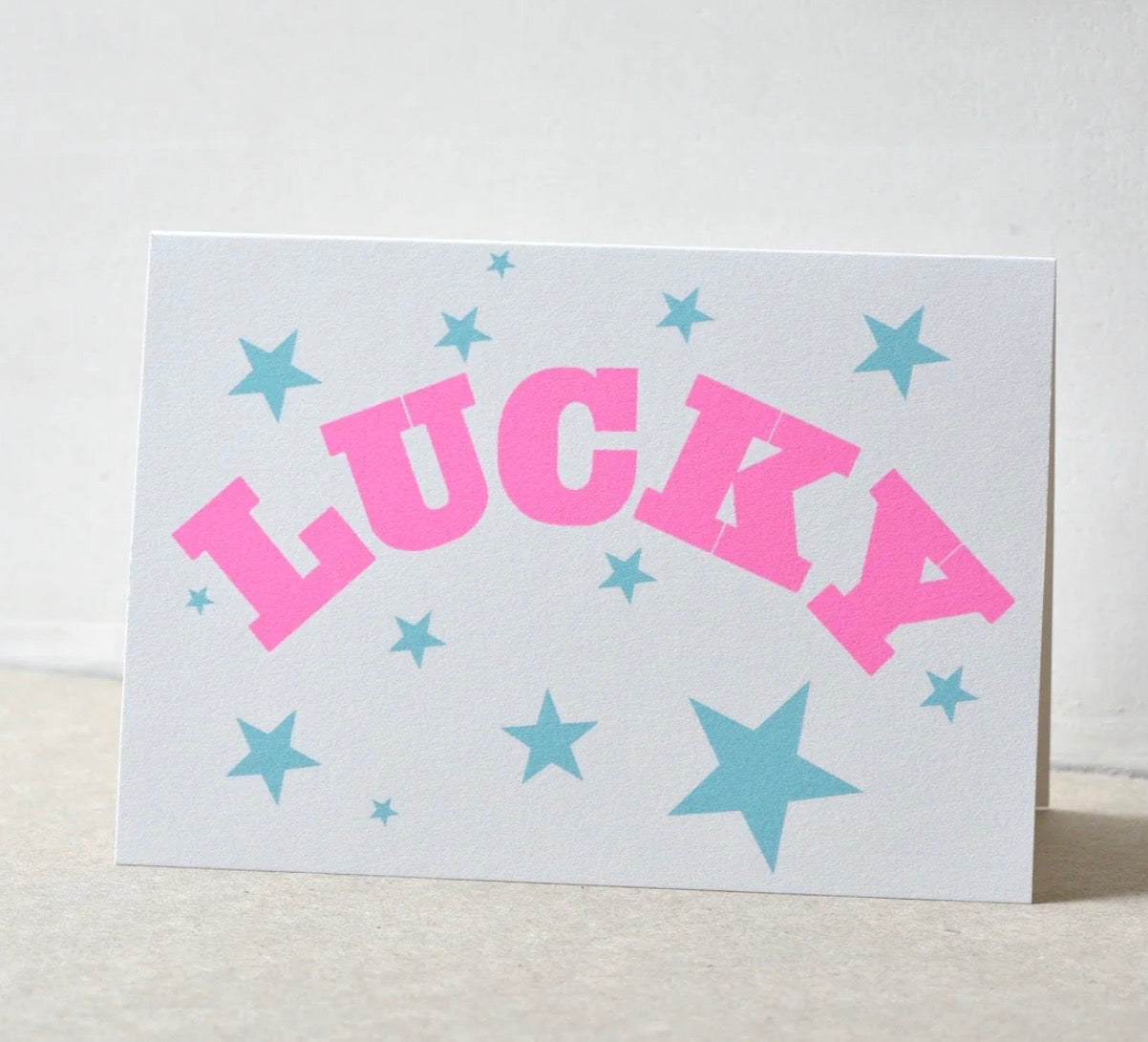 Dandy Star Greeting Card - Lucky