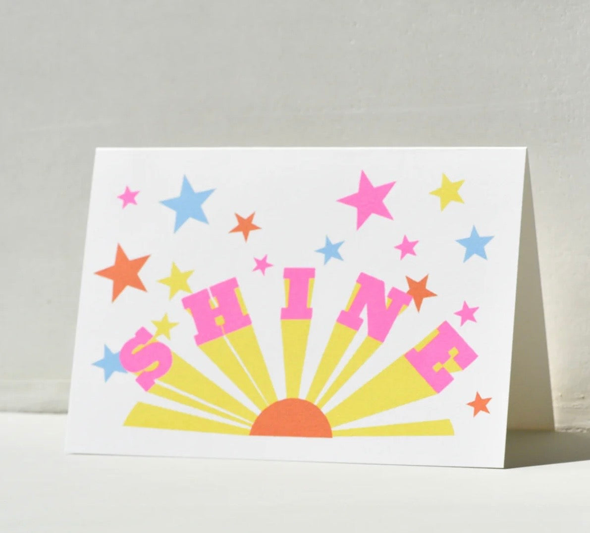 Dandy Star Greeting Card - Shine