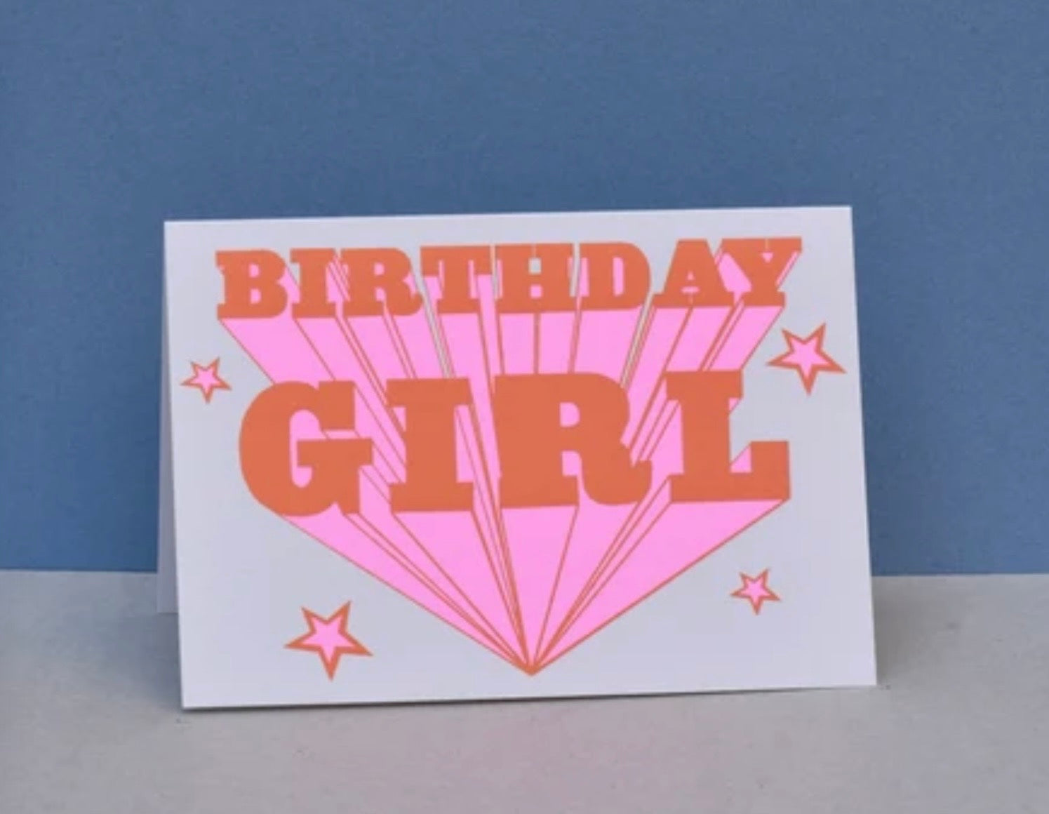 Dandy Star Greeting Card - Birthday Girl