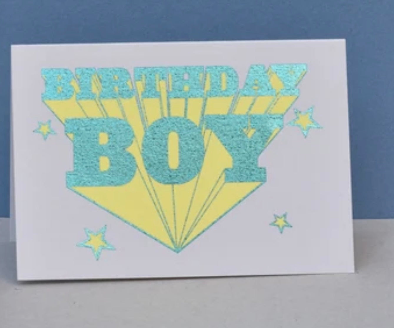 Dandy Star Greetings Card-Birthday Boy