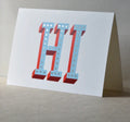 Dandy Star Greeting Card - Hi