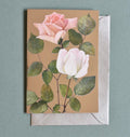 Dandy Star Greetings Cards Flowers on Gold or Silver Foil