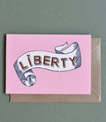 Dandy Star Greetings Card -Liberty