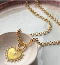 Patroula Starburst Necklace on Belcher Chain