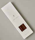 True Grace 12 Luxury Boxed Dinner Candles -Berry Red