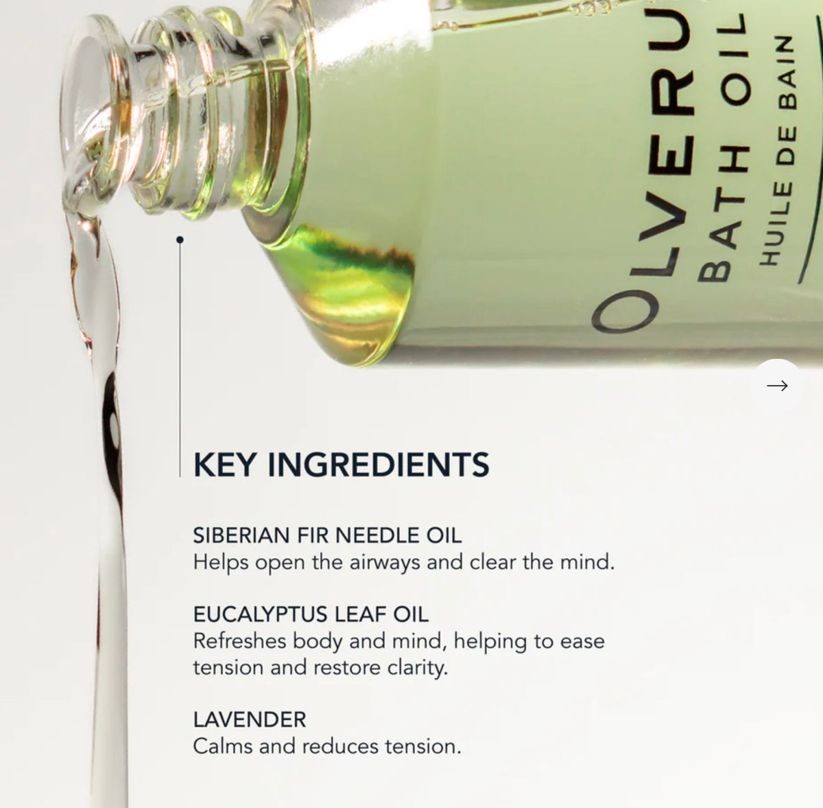 Olverum Bath Oil, 125ml
