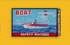 Archivist Giant Matches "Boat”