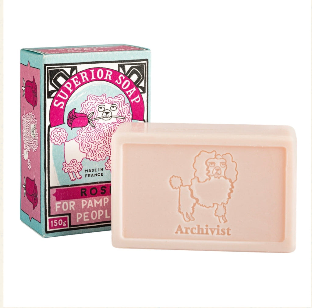 Rose Poodle Soap 150g