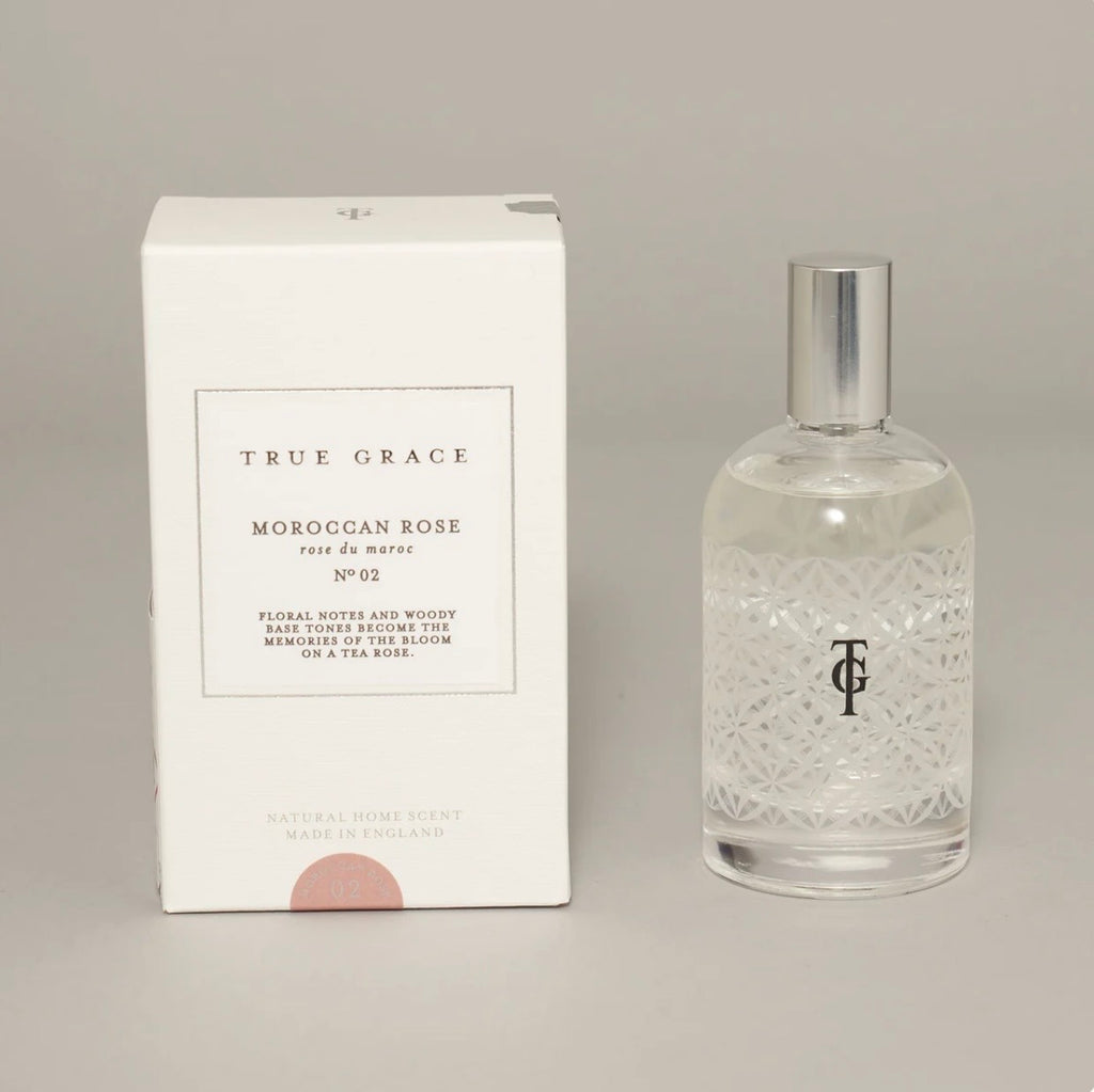 True Grace Manor Room Spray Moroccan Rose