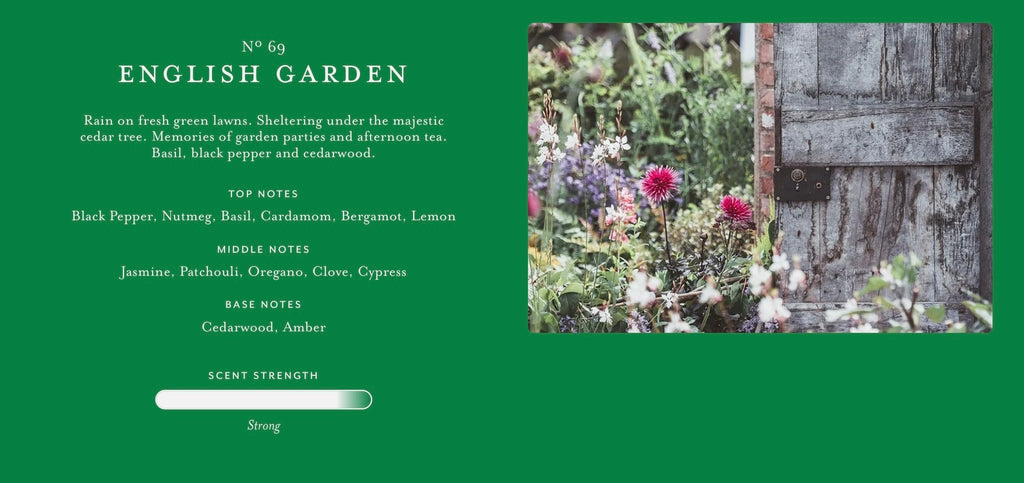 True Grace Classic Candle English Garden