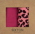 Pink Tokyo and Pink Leopard sock box duo