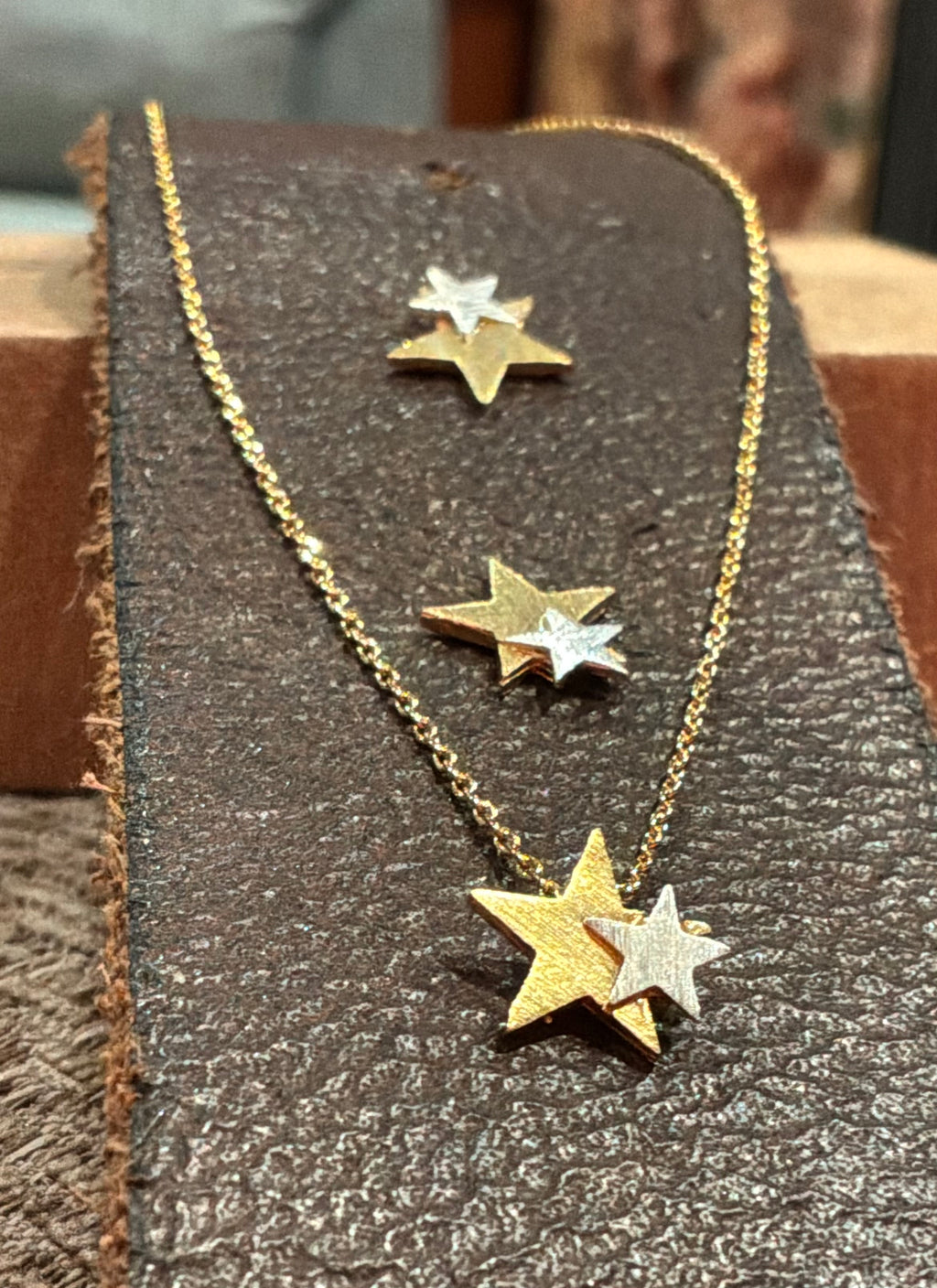 Star Jewellery Set/ Necklace and Earrings
