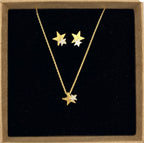Star Jewellery Set/ Necklace and Earrings