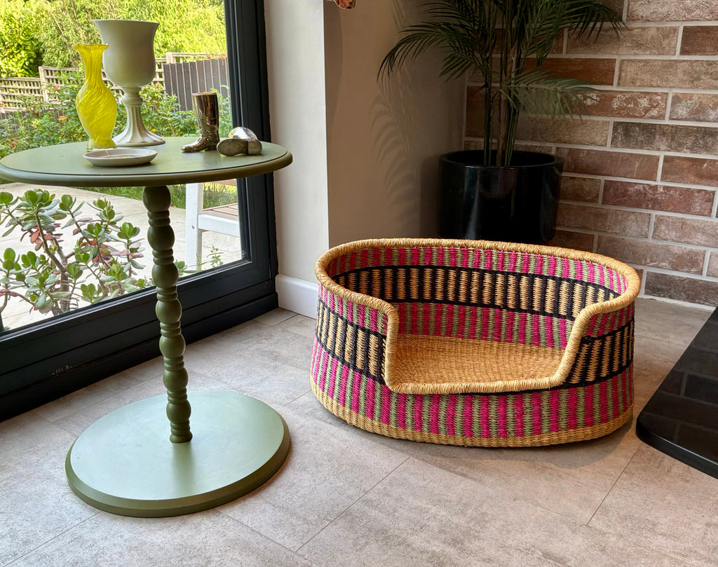 Hand Woven Premium Dog Bed by FraFra Medium