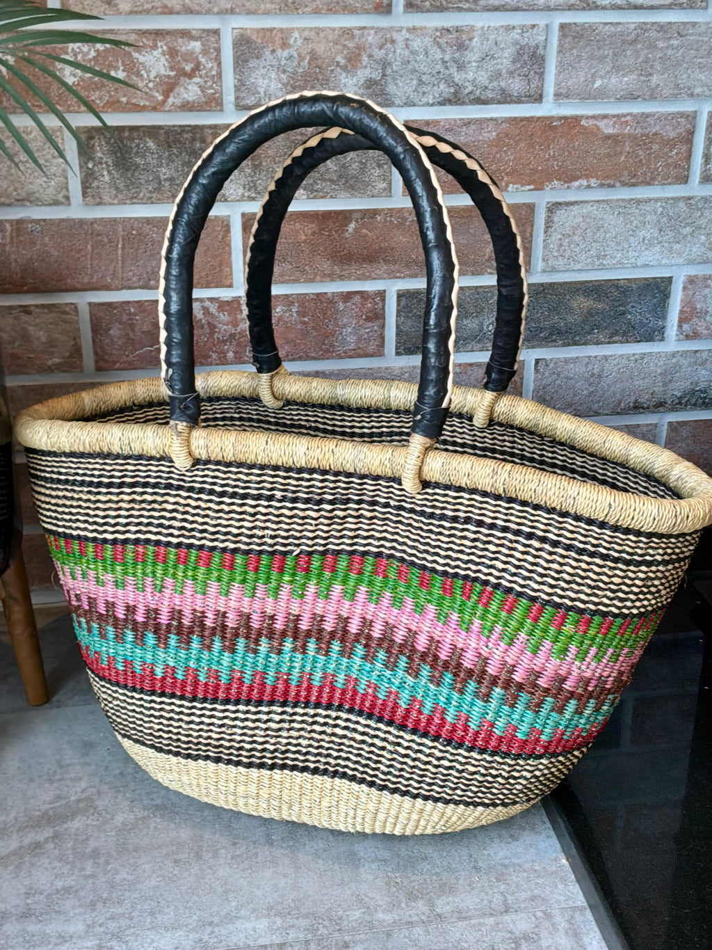 Gambigo Basket Handwoven by FraFra Collective
