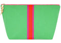 Vibrant Green Large Lucky Stripe Bag