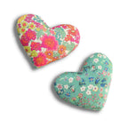 Lavender hearts, Young at Heart print, loose