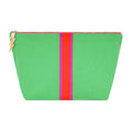 Large Lucky Stripe Bag Emerald