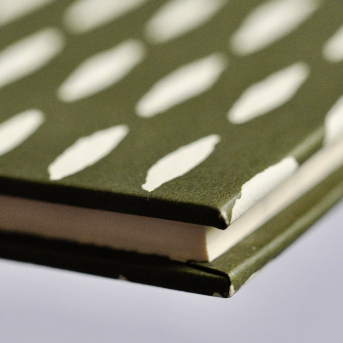 Large Hardback Notebook Seed Dark Olive