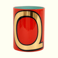 Alphabet Brush Pot letter Q