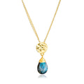 Classic Athena Kate Gemstone Necklace Labradorite