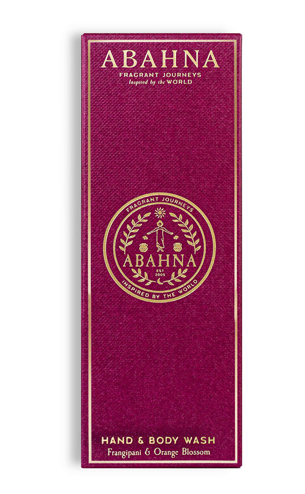 Abahna Hand & Body Lotion Frangipani & Orange Blossom 300ml