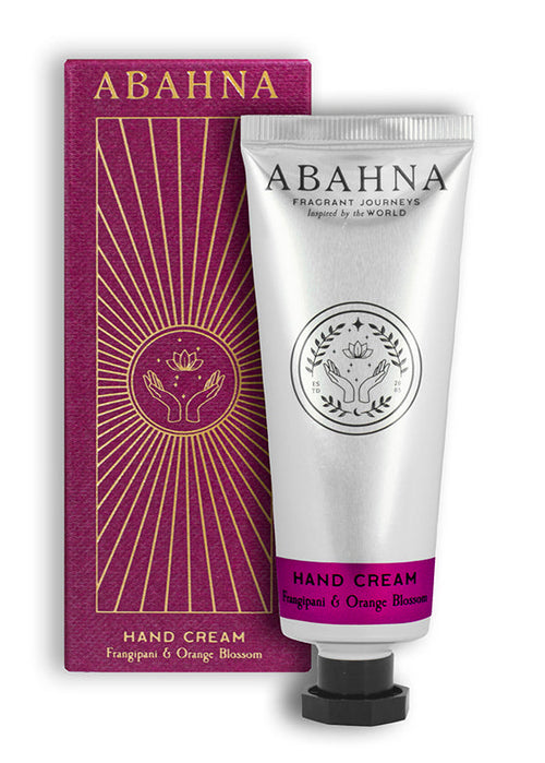Abahna Hand Cream Frangipani & Orange Blossom 50ml
