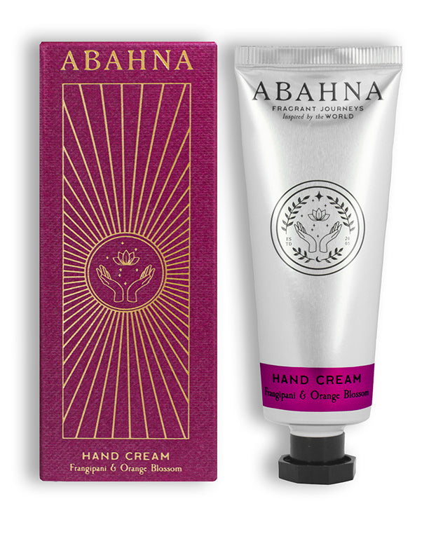 Abahna Hand Cream Frangipani & Orange Blossom 50ml