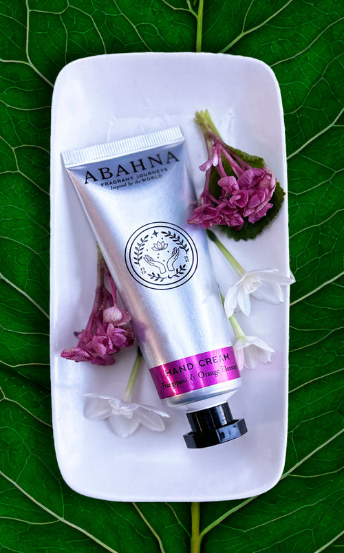 Abahna Hand Cream Frangipani & Orange Blossom 50ml