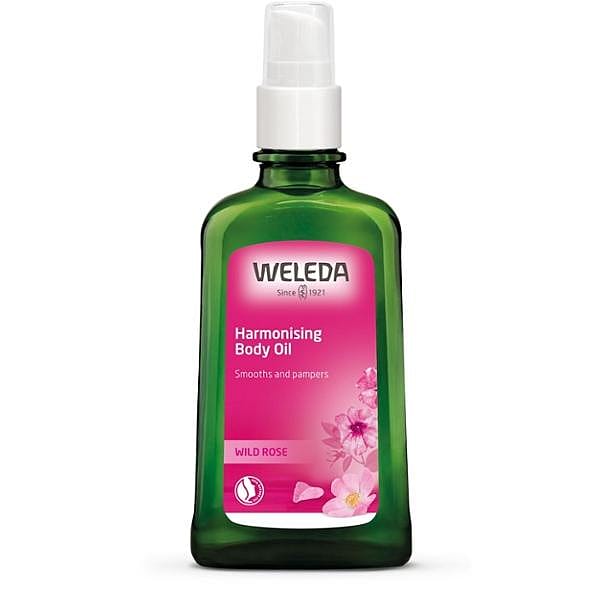 Weleda Harmonising Body Oil Wild Rose 100ml bottle