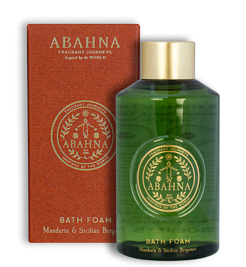 Abahna Bath Foam Mandarin & Sicilian Bergamot 150ml